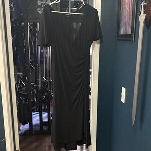 Kensie Elegant Black Maxi Dress